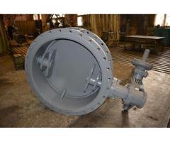 Double-eccentric butterfly valve 32нж910р Dn 1000 Pn 10